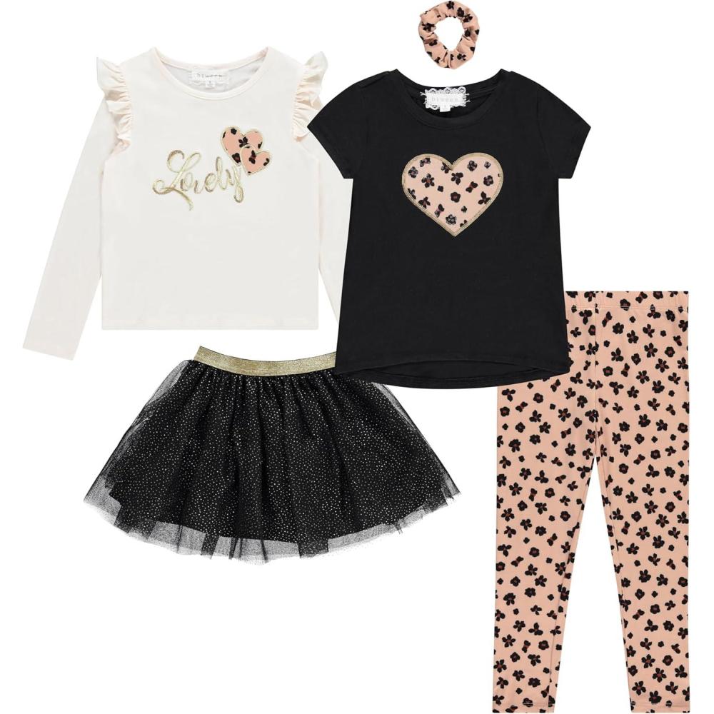imageBTween Girls Kids Clothing and Accessory Set 5 Piece Mix And Match SetsSiroc