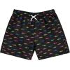 BCOOL 2 or 3-Pack Boys Swim Trunks, Kids Quick Dry Swimming Shorts with Liner – Solid/Printed Swimwear(Fishy)