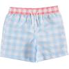 BCOOL 2 or 3-Pack Boys Swim Trunks, Kids Quick Dry Swimming Shorts with Liner – Solid/Printed Swimwear(Gingh)