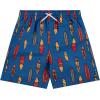 BCOOL 2 or 3-Pack Boys Swim Trunks, Kids Quick Dry Swimming Shorts with Liner – Solid/Printed Swimwear(Surf)
