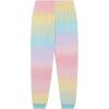 BTween 3 Pack Girls Pajama Pants Soft Fleece and Brushed Jersey Loose Fit Comfortable Lounge Bottoms(Ombre)