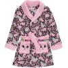 BTween Girls Unicorn Bathrobe Set Soft, Cozy, and Fun with Matching Slippers Perfect for Lounging(Rainb)