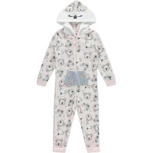BTween Hooded Onesie PJs for Girls(Bear)