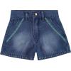 BTween 2 Pack Lightweight Denim Shorts for Girls Cotton Blend Sizes 4-16 Perfect for Comfort, Style, and Summer Fun!(Coral)