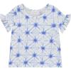 BTween 4 Pack Girls Tops, Tees Blouses Short Sleeve Tshirts, Ruffle Top and Off Shoulder Shirt Bundle(Npink)