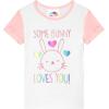 BTween GIRLS Sleepwear with slippers Brushed ITY sleepwear set withslippers
