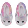 BTween Girls 3 Pack Sleepwear Set, Llamacorn Sweater and Slip-ons with RainbowithVelour Pajama Bottoms