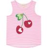 BTween Girls 4 Pack Fashion Summer Tank Top Cotton Blend Clothes Set Mixed Colors(Pnkiv)