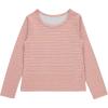 BTween Girls 4 Pack Long Sleeve Fashion Ribbed Tops Cotton Blend, Fun Vibrant Designs