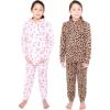 BTween 4-Pack Girls’ Activewear & Lounge Clothes, Girls Hoodies & Joggers Pants, Kids Sweatpants & Pullover Sweatshirts Set