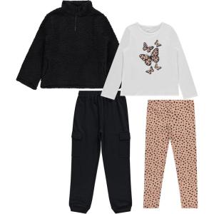 BTween Girls 4 Pack fashion wardrobe Pack(Jetbk)