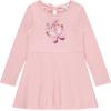 BTween Girls Long Sleeve Dresses, 3 Pack Soft Cotton Casual Dresses for Kids(Blush)