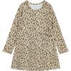 BTween Girls Long Sleeve Dresses, 3 Pack Soft Cotton Casual Dresses for Kids(Blush)