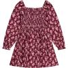 BTween Girls Long Sleeve Dresses, 3 Pack Soft Cotton Casual Dresses for Kids(Blush)