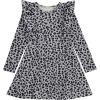 BTween Girls Long Sleeve Dresses, 3 Pack Soft Cotton Casual Dresses for Kids(Ceris)