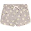 BTween Girls 4 Piece Active Performance Dolphin Shorts with Faux Drawstring, Sports Running Shorts for Kids(Banan)