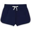 BTween Girls 4 Piece Active Performance Dolphin Shorts with Faux Drawstring, Sports Running Shorts for Kids(Blush)