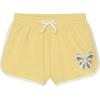 BTween Girls 4 Piece Active Performance Dolphin Shorts with Faux Drawstring, Sports Running Shorts for Kids(Blush)