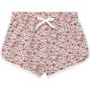 BTween Girls 4 Piece Active Performance Dolphin Shorts with Faux Drawstring, Sports Running Shorts for Kids(Ylwfl)