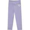 BTween Girls 4 Pack Leggings Set, Exercise, Sports Tights with Wide Waistband for Girls(Laven)