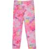 BTween Girls 4 Pack Leggings Set, Exercise, Sports Tights with Wide Waistband for Girls(Laven)
