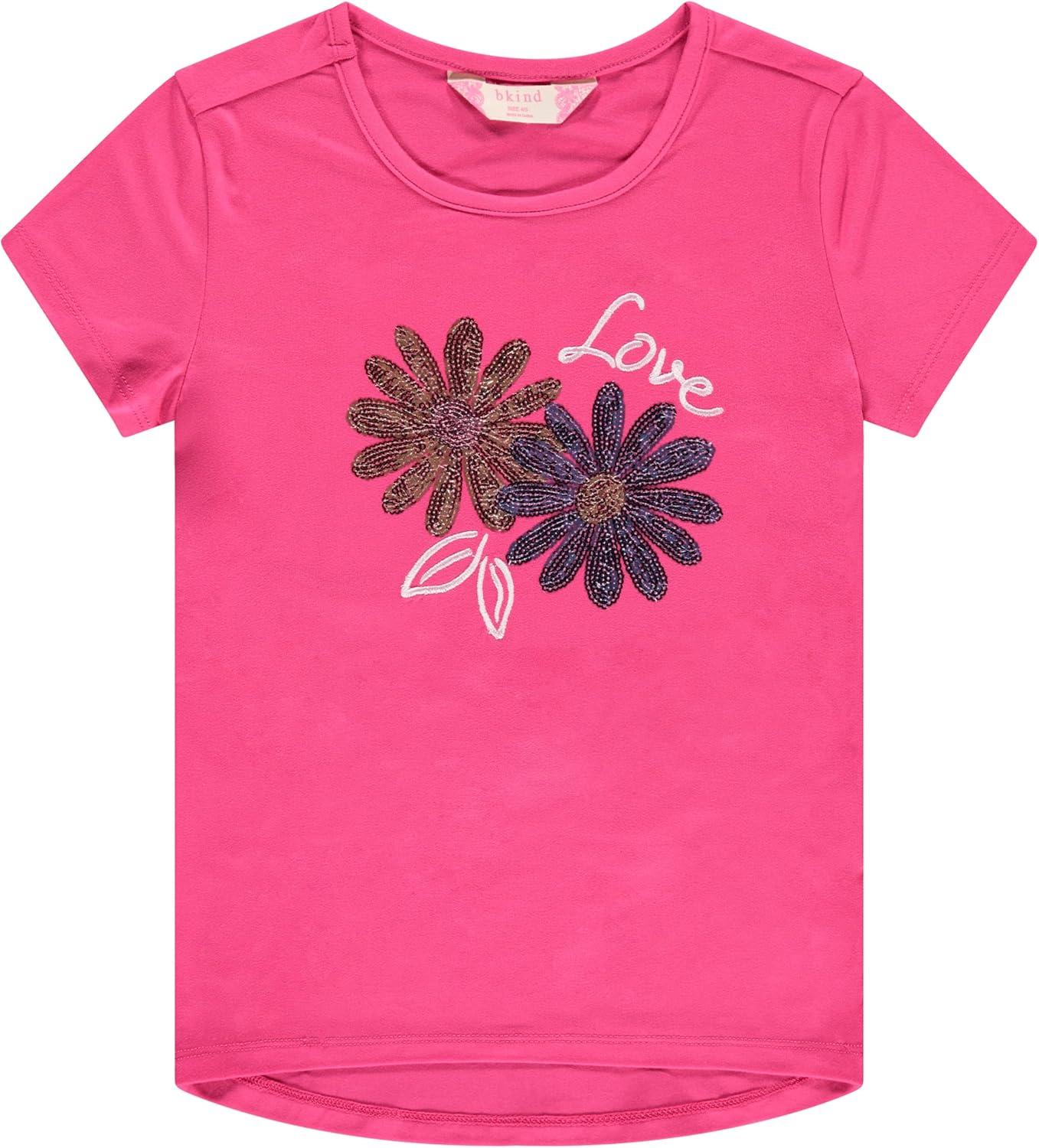 image:imageBTween Girls 4Piece Summer Tops  Fashionable Short Sleeve TShirt  Casual Daily Shirt for Kids  Assorted ColorsShocp