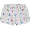 BTween Girls 4 Piece Active Performance Dolphin Shorts with Faux Drawstring, Sports Running Shorts for Kids(Pink-pink)