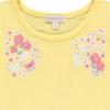 BTween Girls Dresses 3 Pack Short Sleeve Skater, Tiered & Ruffle Sleeve Dresses, Soft Brushed ITY Fabric(Sunsh)
