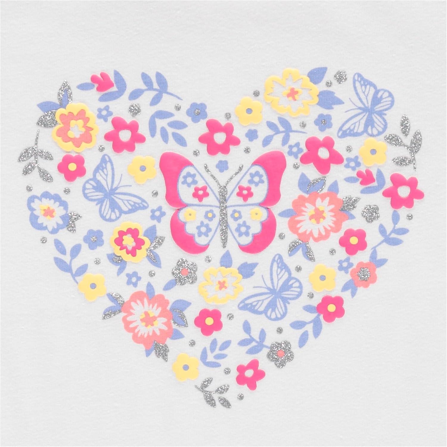 image:imageBTween Girls 4 Piece Tops Fashionable Short Sleeve TShirt Casual Daily Shirt for Kids Assorted ColorsBpink