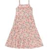 BTween Girls Maxi Dresses 2 Pack Sleeveless Floral Tiered Summer Dresses, Lightweight Soft Fabric, Casual Spring(Flora)