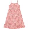 BTween Girls Maxi Dresses 2 Pack Sleeveless Floral Tiered Summer Dresses, Lightweight Soft Fabric, Casual Spring(Flowr)