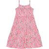 BTween Girls Maxi Dresses 2 Pack Sleeveless Floral Tiered Summer Dresses, Lightweight Soft Fabric, Casual Spring(Sunb)