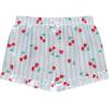 BTween Girls Satin Pajama Set 4 Pack, Short Sleeve Button-Down Sleepwear for Kids, Soft and Breathable Nightwear(Bows)