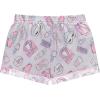 BTween Girls Satin Pajama Set 4 Pack, Short Sleeve Button-Down Sleepwear for Kids, Soft and Breathable Nightwear(Spa)