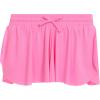 Girls 4 Pack Butterfly Shorts Lightweight Flowing Athletic Shorts with Elastic Waist Drawstring Sizes 4-16(Seren)