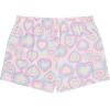 BTween Girls Pajama Set 4 Pack Short Sleeve Button-Down Sleepwear with Shorts, Soft Brushed ITY Fabric(Butfl)