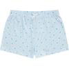 BTween Girls Pajama Set 4 Pack Short Sleeve Button-Down Sleepwear with Shorts, Soft Brushed ITY Fabric(Ditsy)
