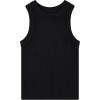 Girls 4 Pack Ribbed Tank Tops Sleeveless Cotton Blend Tees for Everyday Wear, Layering, or Summer Outfits (Sizes 4-14)(Grey)